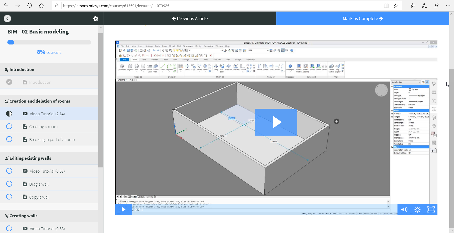 Lektion 2 Grundlegendes Modellieren BricsCAD Hilfe